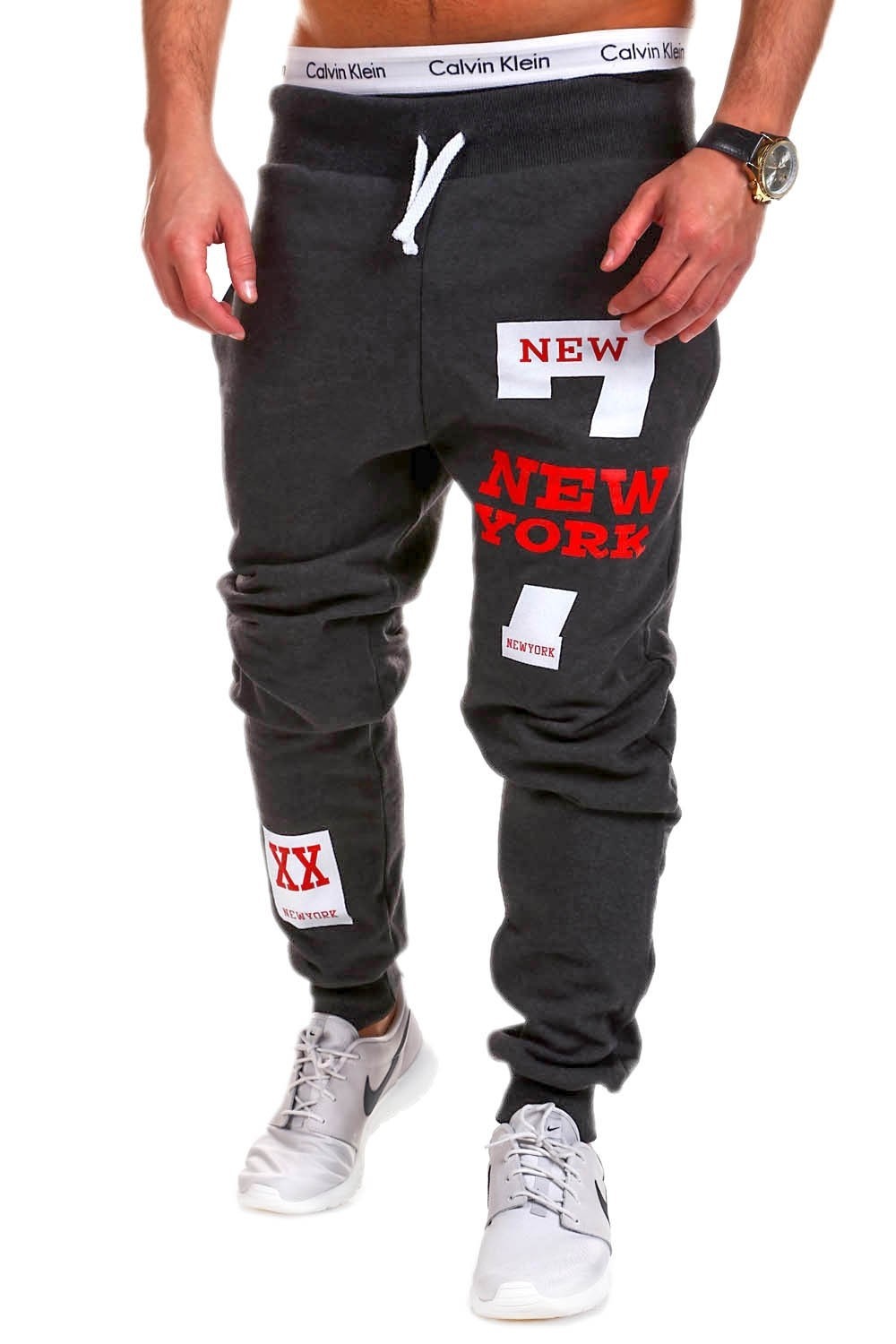Men's Fashion And Comfort Leisure Joggers - Image 3