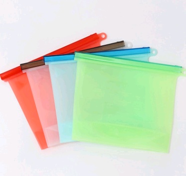 Silicone fresh-keeping bag vacuum sealed bag food storage bag refrigerator food fruit storage bag - Image 7