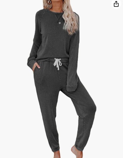 Home Long-sleeved Trousers Ladies Two-piece Set - Image 3