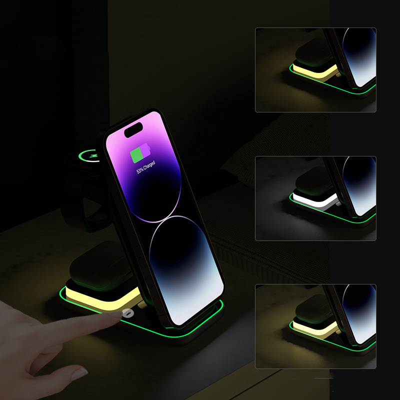 4-in-115W Small Night Light Wireless Charger - Image 3