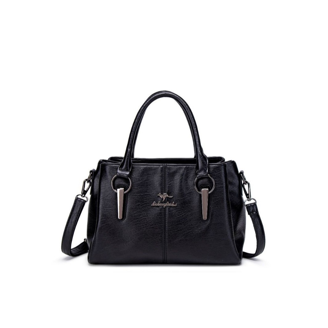 Fashion Large Capacity Wholesale Women's Crossbody Soft Leather Bag - Image 3