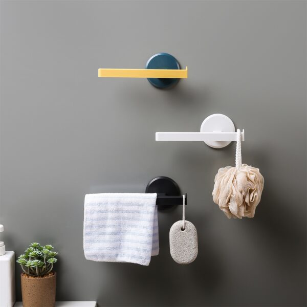 Single Pole For Hanging Towel Rack In Bathroom - Image 5