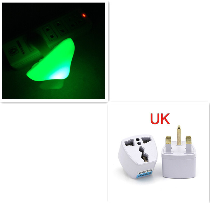 LED Night Light Mushroom Wall Socket Lamp EU US Plug Warm White Light-control Sensor Bedroom Light Home Decoration - Image 6