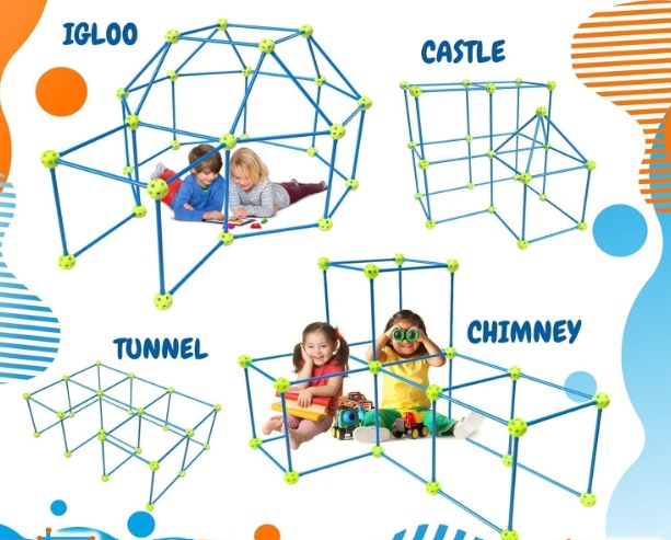Kids Fort Building Kit - Image 3