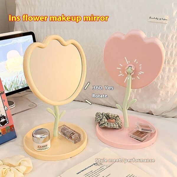 Tulip Student Dormitory Office Desk Surface Panel Desktop Vanity Mirror New - Image 6