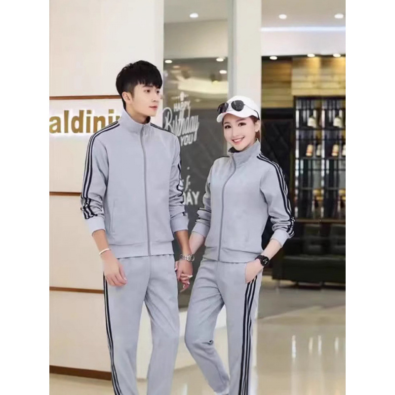 Navy Blue Long Sleeve Cardigan Suit Men's And Women's Spring And Autumn - Image 7