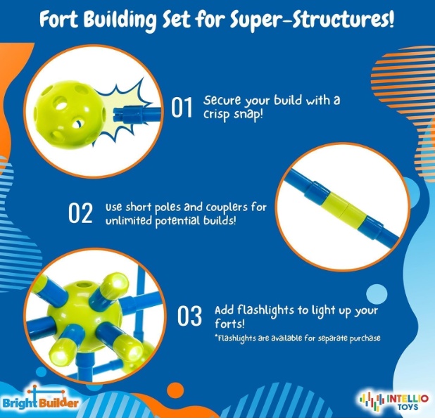 Kids Fort Building Kit - Image 5
