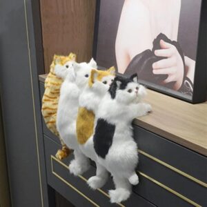 Simulation Pet Home Decoration Wedding Gift TV Cat Hanging Cat