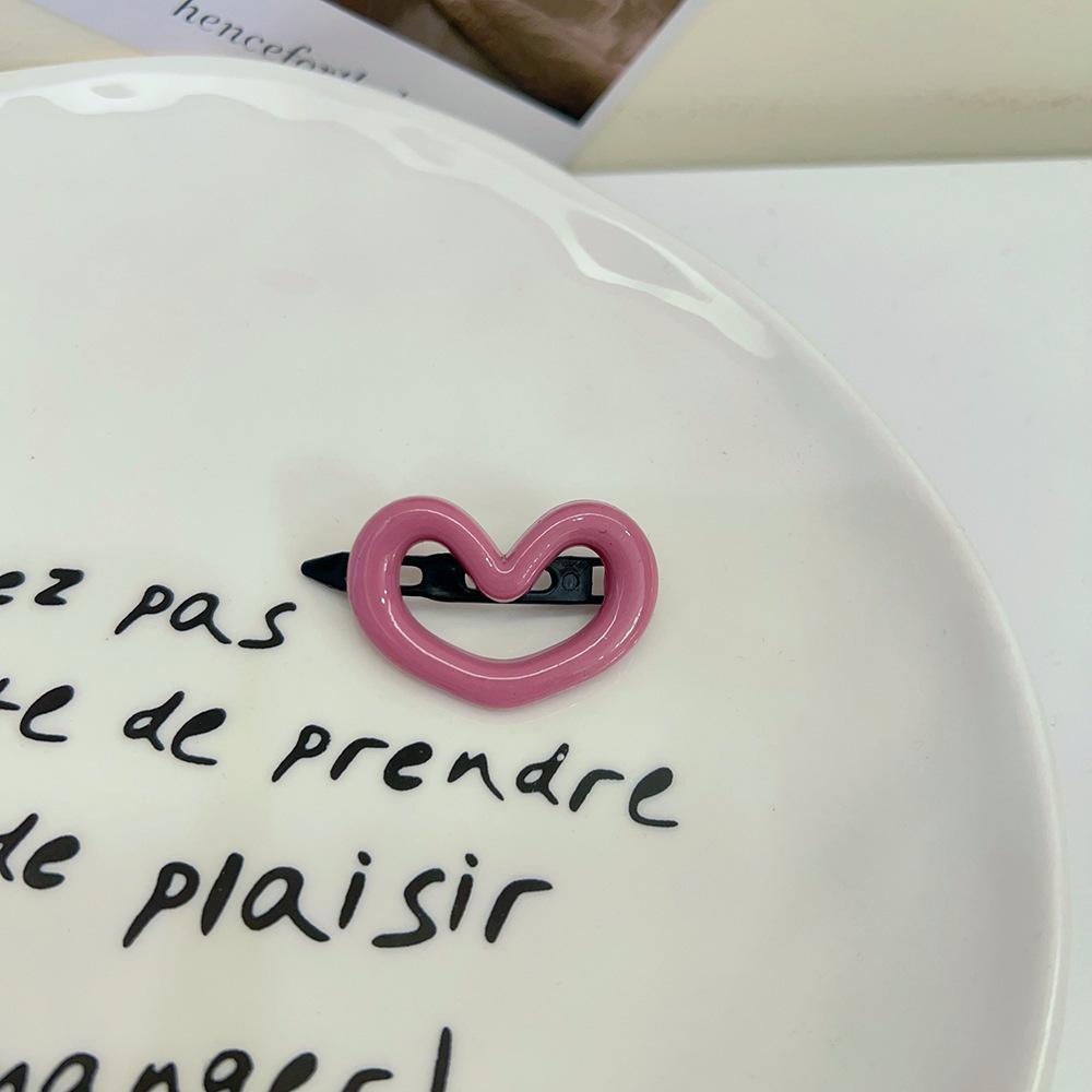 Heart Earrings For Girls Barrettes Cute And Sweet - Image 5