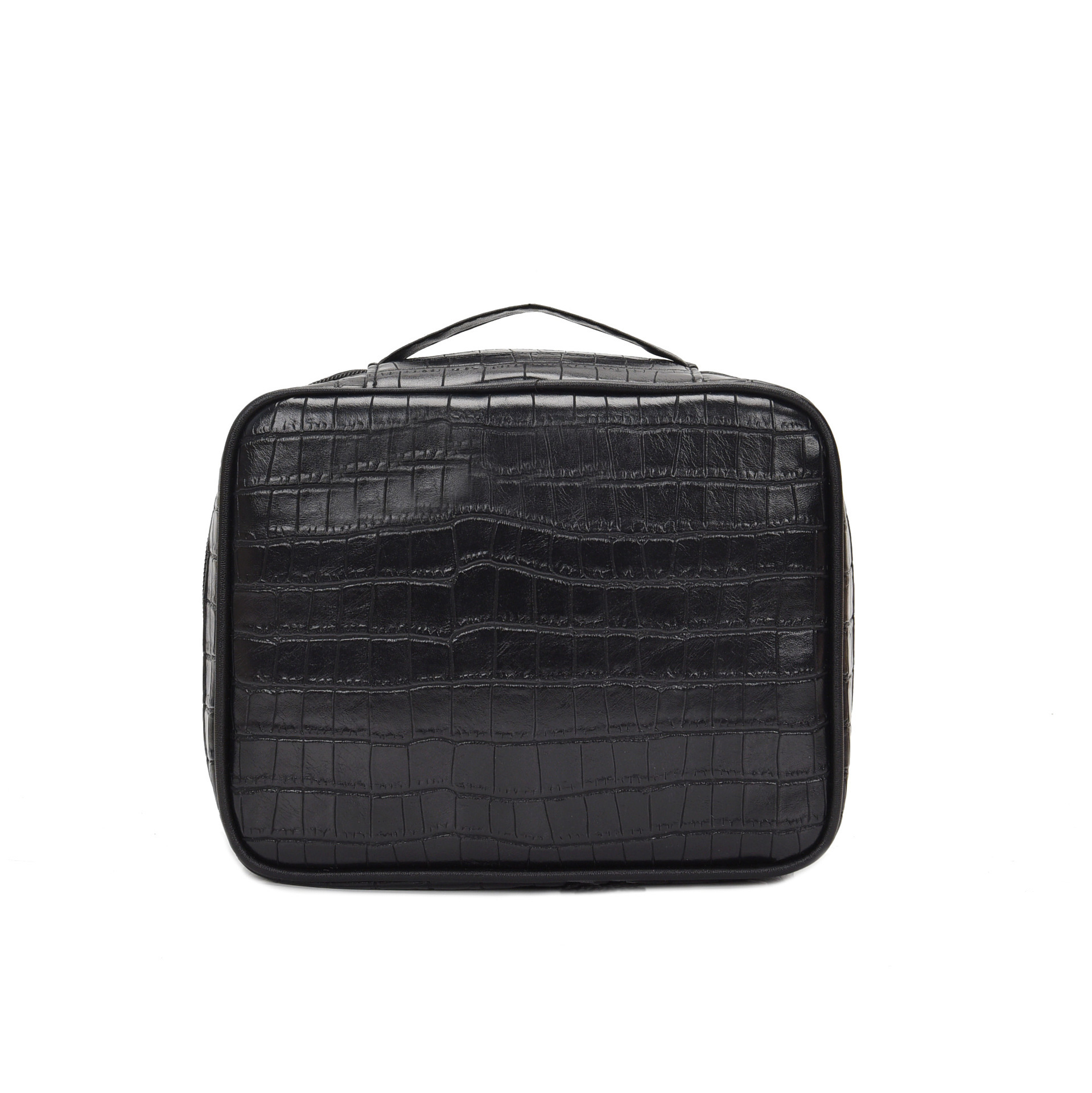 Fashion Simple Stone Pattern PU Cosmetic Bag - Image 3