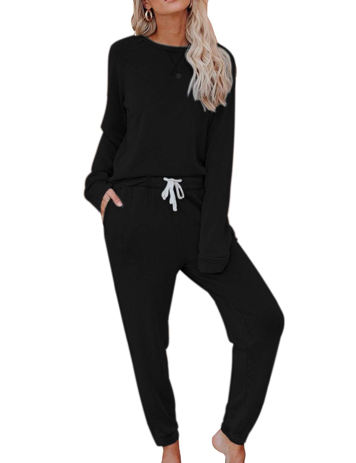 Home Long-sleeved Trousers Ladies Two-piece Set - Image 5