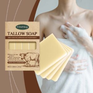 Gentle Cleansing Skin Care Cleansing Bath Grass-fed Tallow Soap