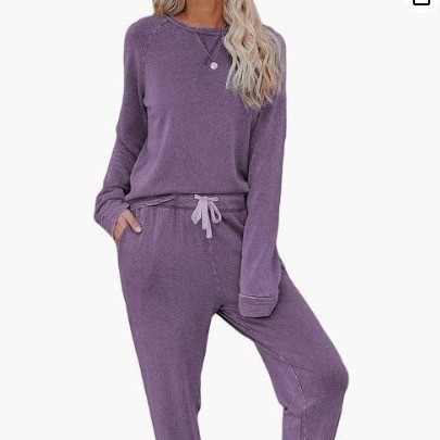 Home Long-sleeved Trousers Ladies Two-piece Set - Image 9