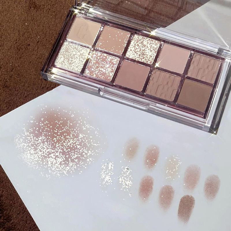 Earth Matte Ten Color Eyeshadow Palette - Image 6