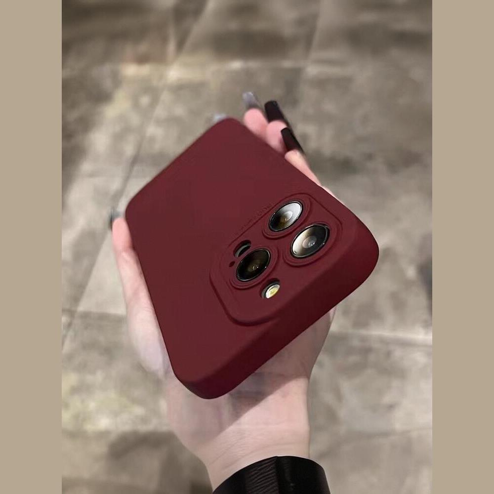 Dark Purple Phone Case Liquid Silicone - Image 9