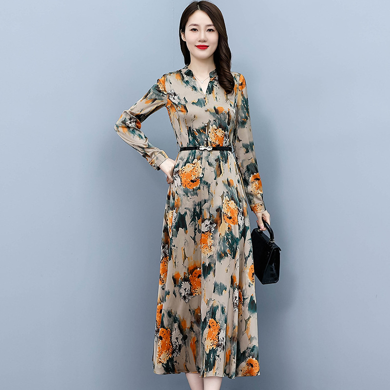 Printed Dress Slim Fit Fashion Women - Image 2