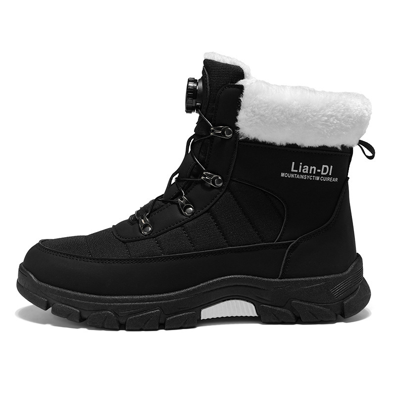 Warm Snow Boots Fleece-lined Thickened Men - Image 4