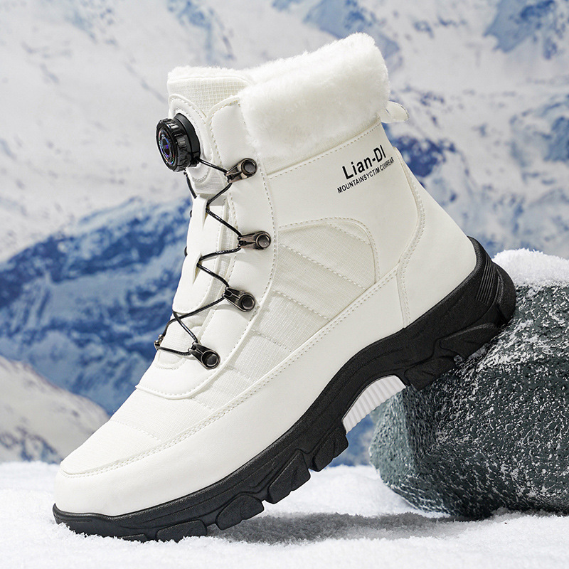 Warm Snow Boots Fleece-lined Thickened Men - Image 2