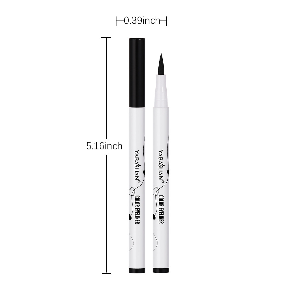 Color Eyeliner Not Easy To Smudge Waterproof Thin Heel - Image 2