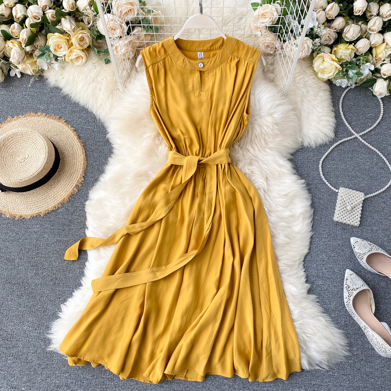 Niche Dress Hollow Round Neck Women's Clothing - Image 9
