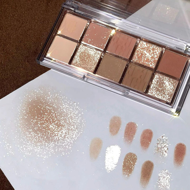 Earth Matte Ten Color Eyeshadow Palette - Image 3