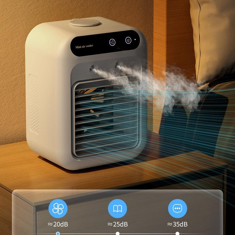 Air Conditioner Air Cooler Fan Water Cooling Fan Air Conditioning For Room Office Portable Air Conditioner Cars - Image 6