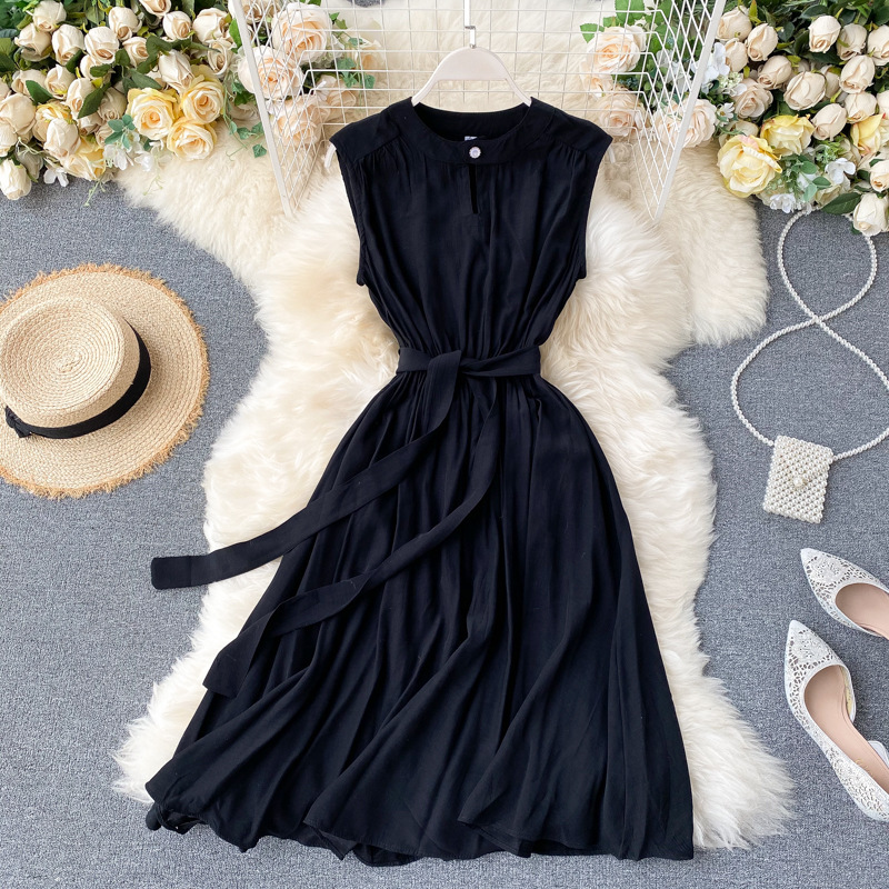 Niche Dress Hollow Round Neck Women's Clothing - Image 8