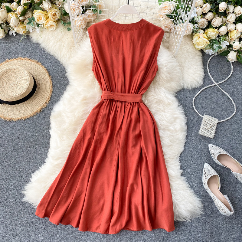 Niche Dress Hollow Round Neck Women's Clothing - Image 10