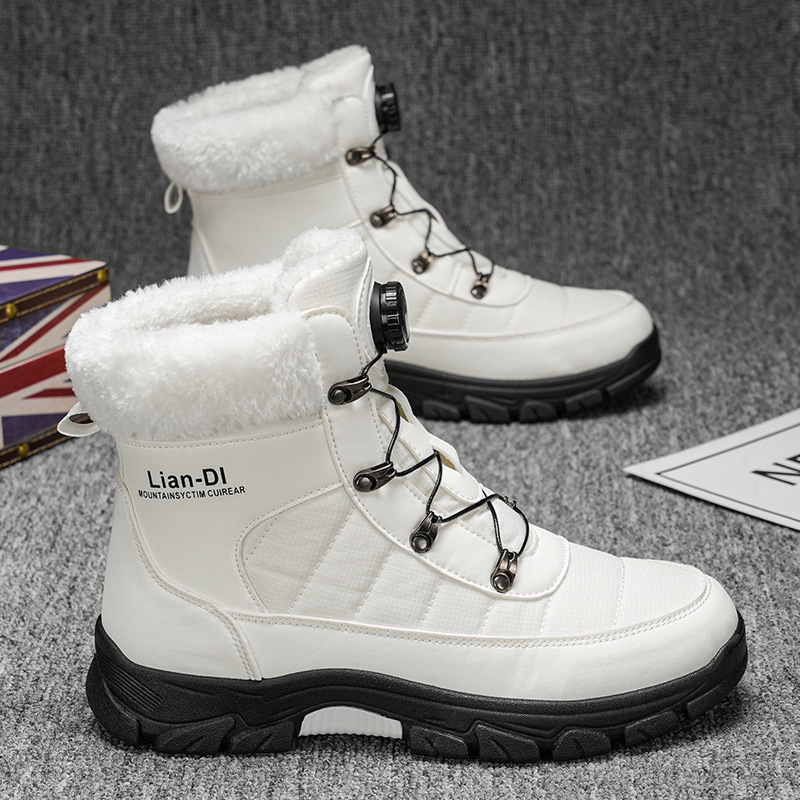 Warm Snow Boots Fleece-lined Thickened Men - Image 7