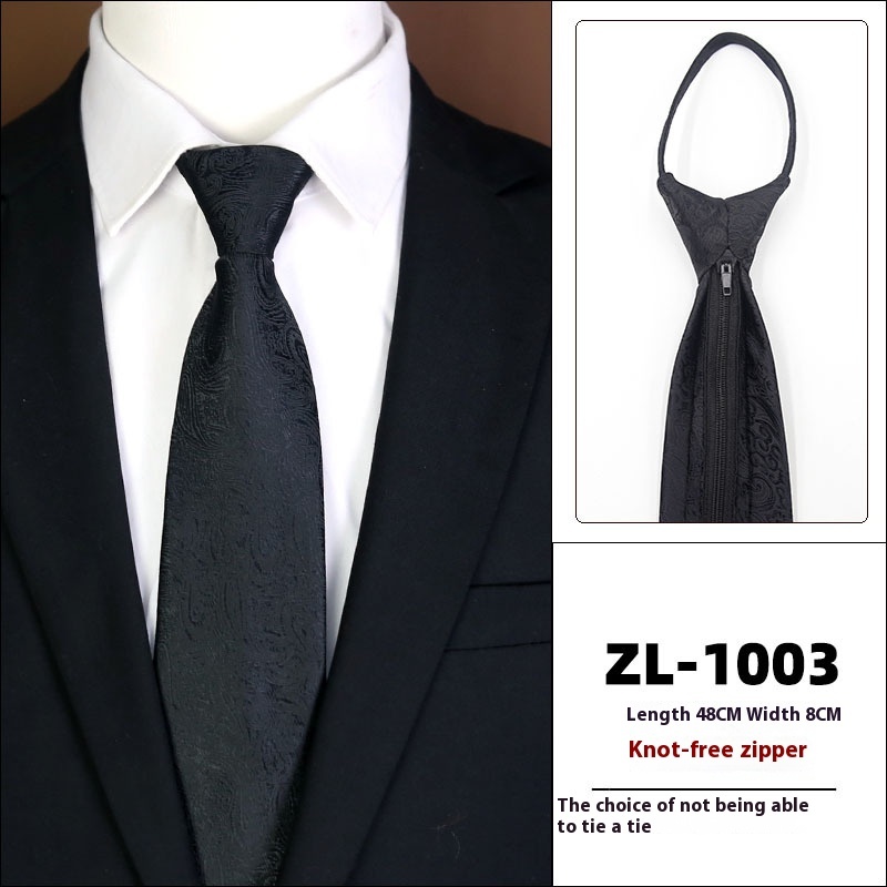 Men's Formal Wear Business Zipper Tie-free - Image 10