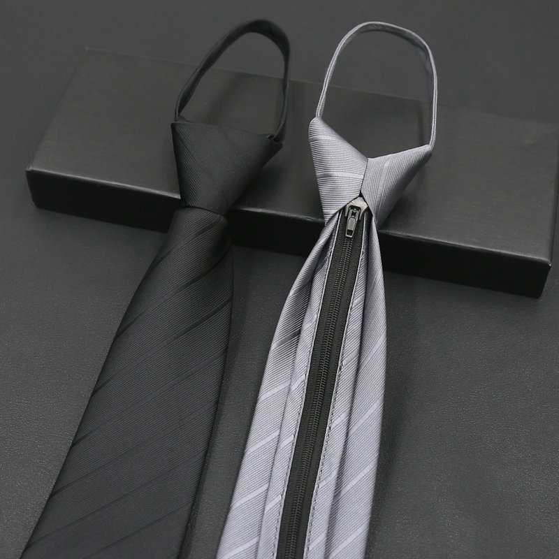Men's Formal Wear Business Zipper Tie-free - Image 3