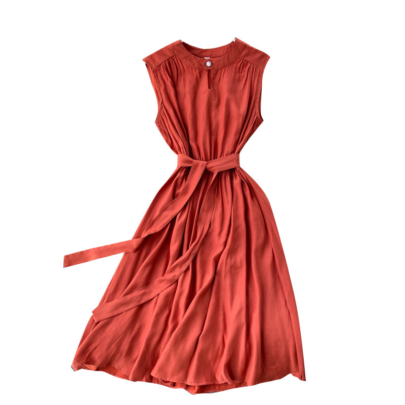 Niche Dress Hollow Round Neck Women's Clothing - Image 5